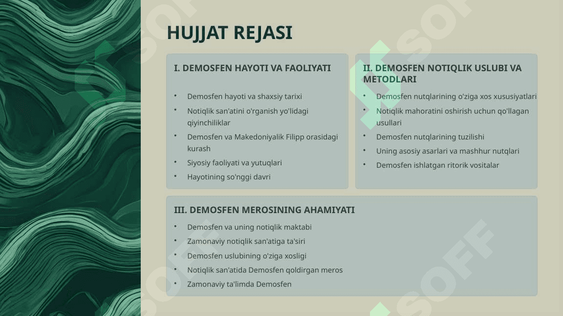 DEMOSFEN NOTIQLIK FAOLIYATI 2