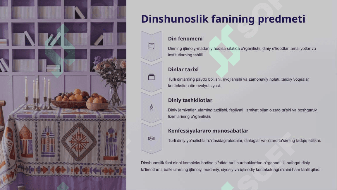 Dinshunoslik Ilmiy Yondashuvlar va Tahlil 3