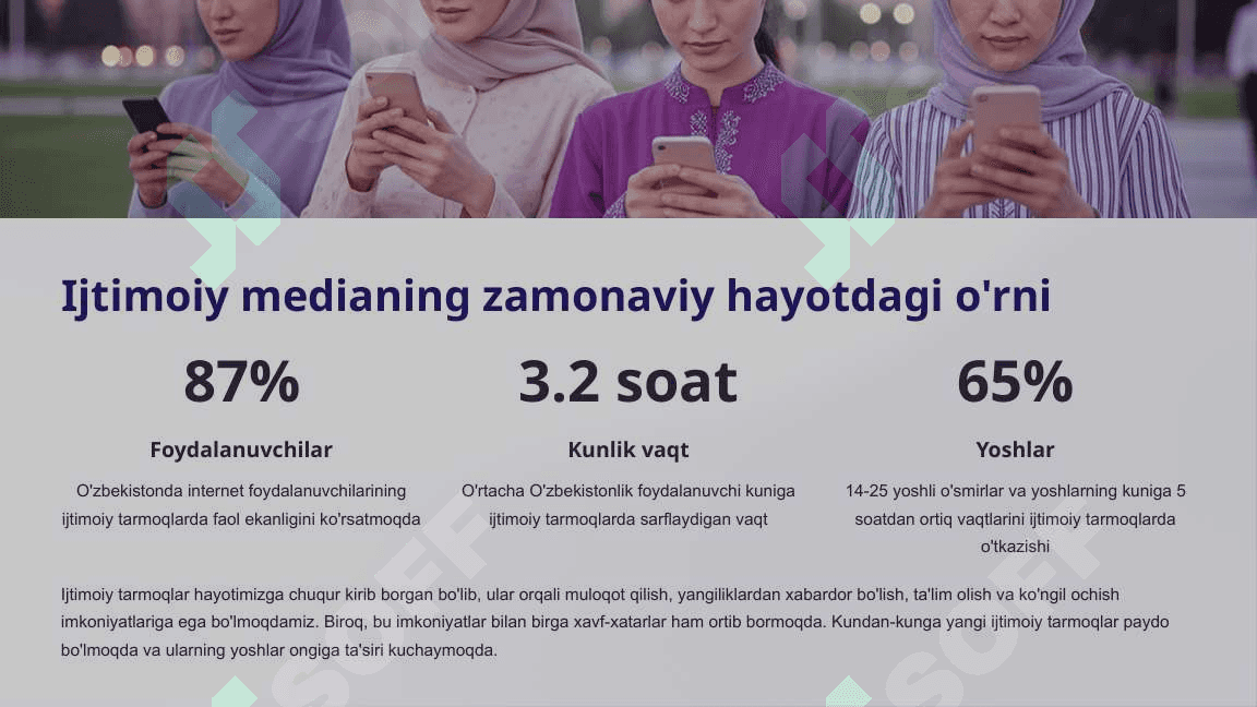 Ijtimoiy mediada tahdid va xavf-xatarlarIjtimoiy mediada tahdid va xavf-xatarlar 3