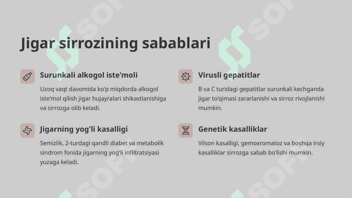 Jigar sirrozi kasalligi 4
