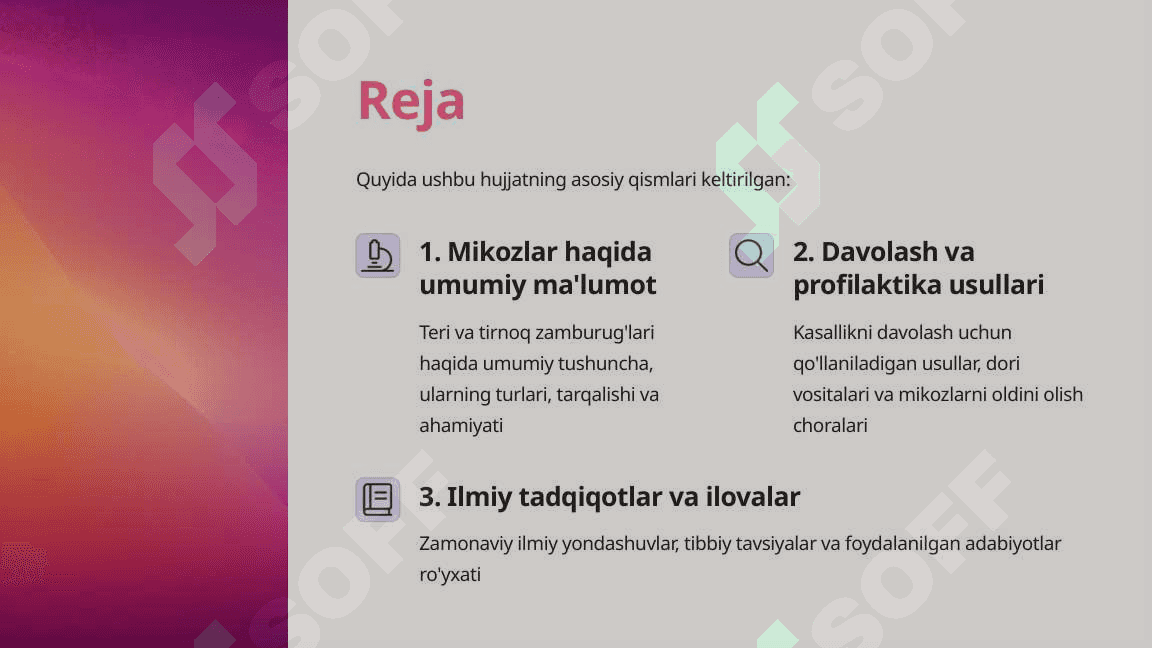Tirnoq va teri zamburug'i (Mikozi) haqida to'liq ma'lumot 2