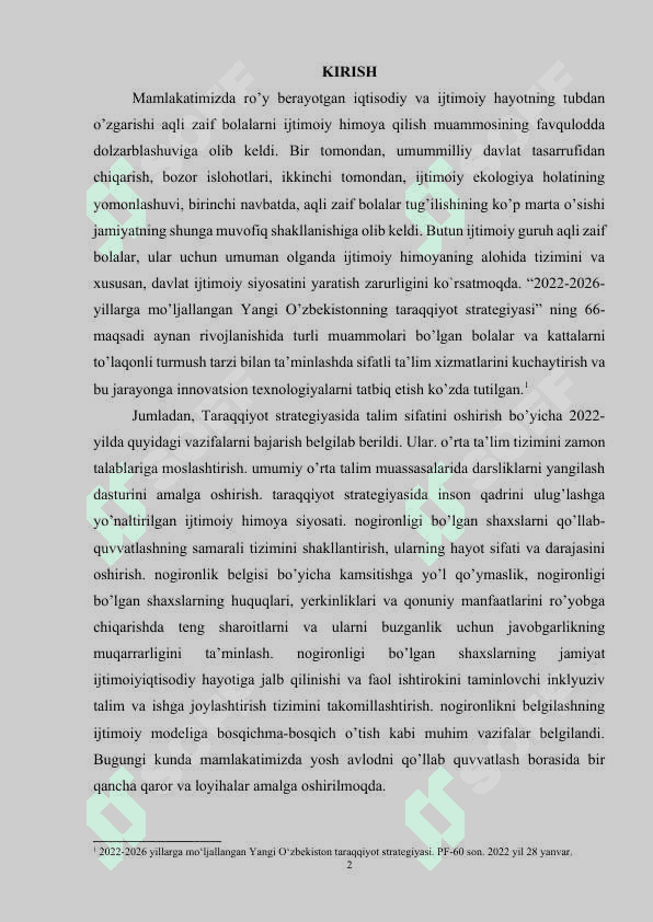 Aqli zaif bolalar uchun ixtisoslashtirilgan maktab va maktab internatlarida yozma ishlarni tekshirish, baholash,xatolar ustida ishlash metodikasi 2