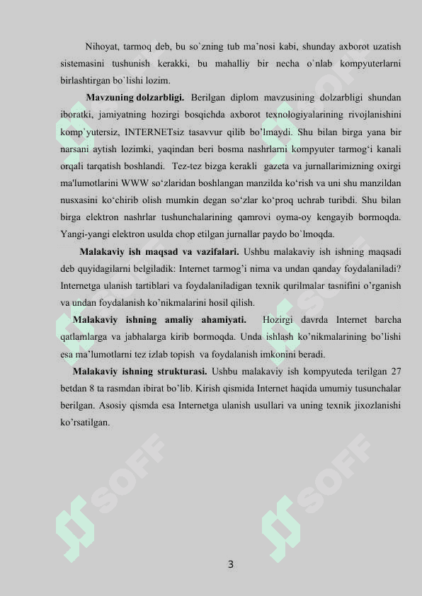 Internet va uning imkoniyatlari 3