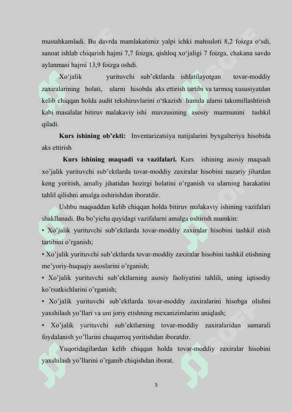 inventarizatsiya natijalarini byxgalteriya hisobida aks ettirish 3