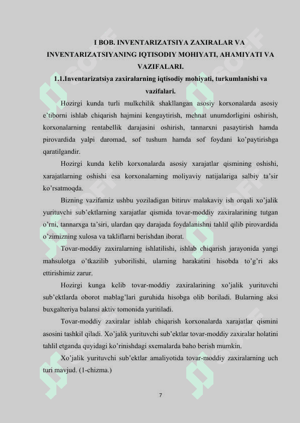 inventarizatsiya natijalarini byxgalteriya hisobida aks ettirish 5