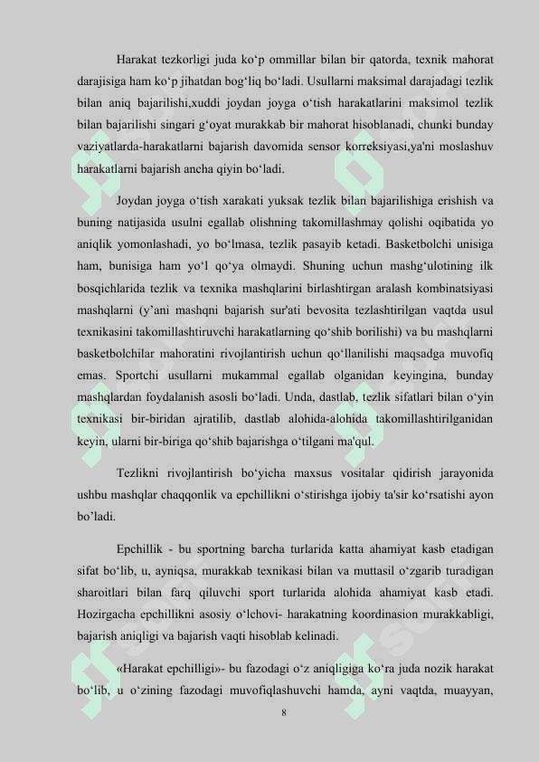 Ishlab chiqarishda kasbiy amaliy jismoniy tayyorgarlik 8