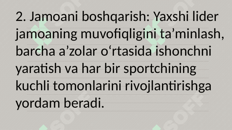 Liderlikning psixologik xususiyatlari. 6