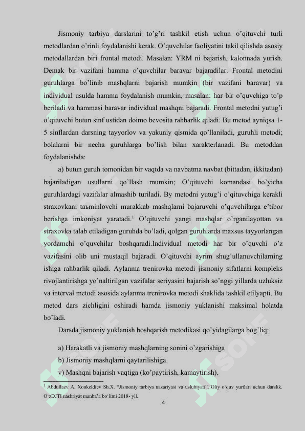 Jismoniy tarbiya dars jarayonida pedagogik texnologiyalardan foydalanish usullari 4