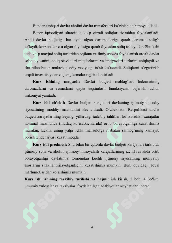 BALANSLASHGAN BUDJET MULTIPLIKATORI 4
