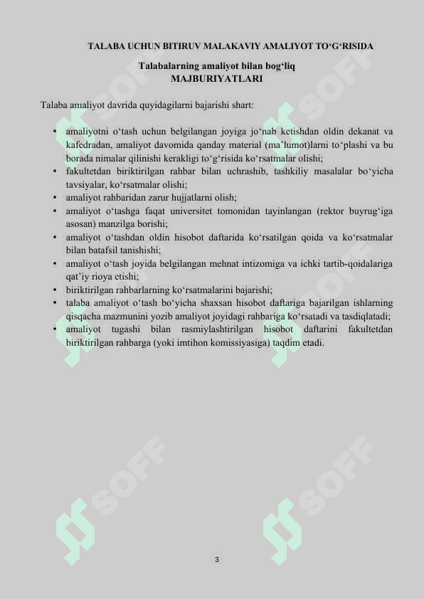 AMALIYOT KUNDALIK 3