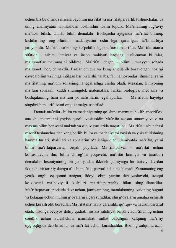 Yoshlar tarbiyasida Mahmudxo’ja Behbudiyning ma’navuy merosidan foydalanish 6