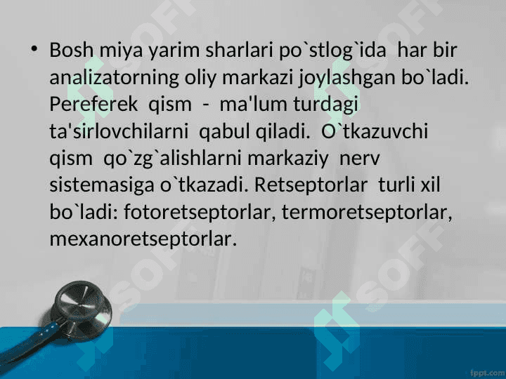 Eshitish va ko'rish qobilyatini baholash tamoyillari 3