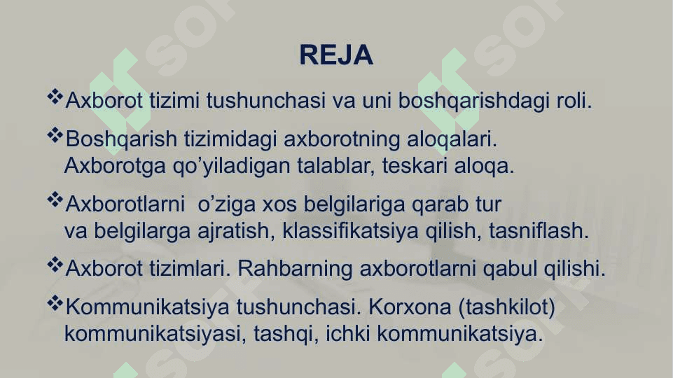 Boshqarishda axborot va kommunikatsiya 2