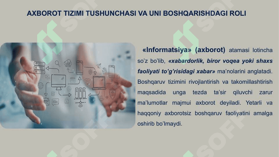 Boshqarishda axborot va kommunikatsiya 3