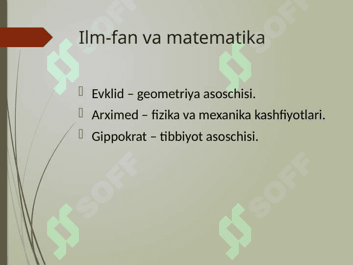 QADIMGI YUNONISTON MADANIYATI, SIVILIZATSIYASI VA TARIXI 5