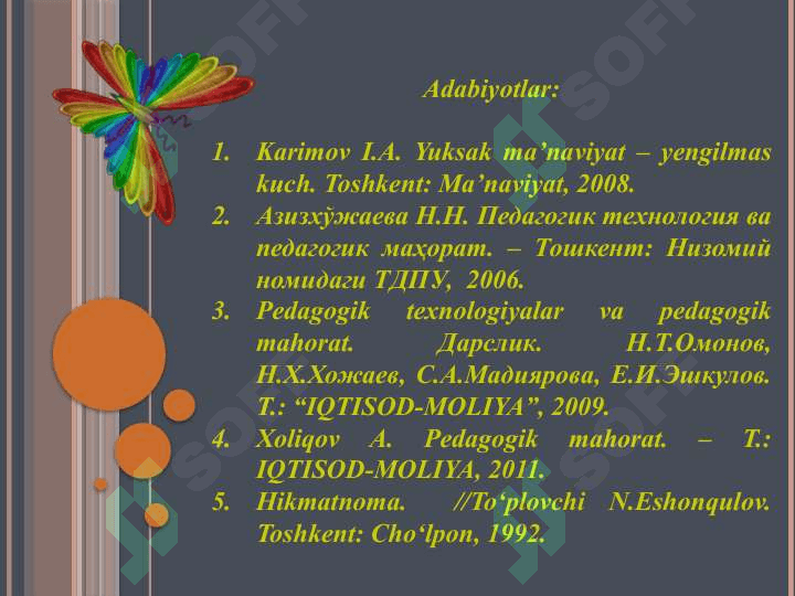 Kommunikativ qobiliyat  va  Pedagogik ta’sir etish. 3