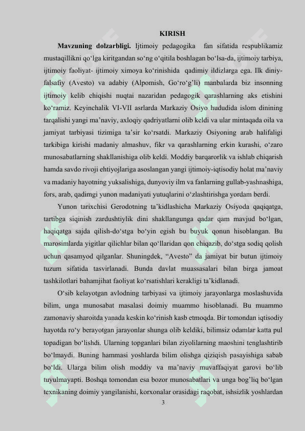 XORIJDA VA O‘ZBEKISTONDA IJTIMOIY PEDAGOGIKANING RIVOJLANISH TARIXI 3