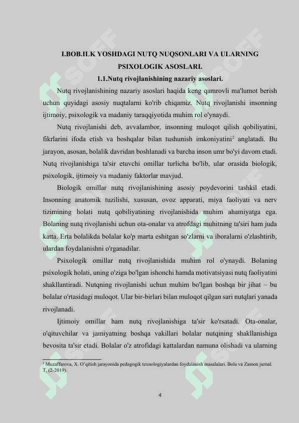 Ilk yoshdagi nutq nuqsoniga ega bolalar bilan olib boriladigan psixokorreksion ishlar 4