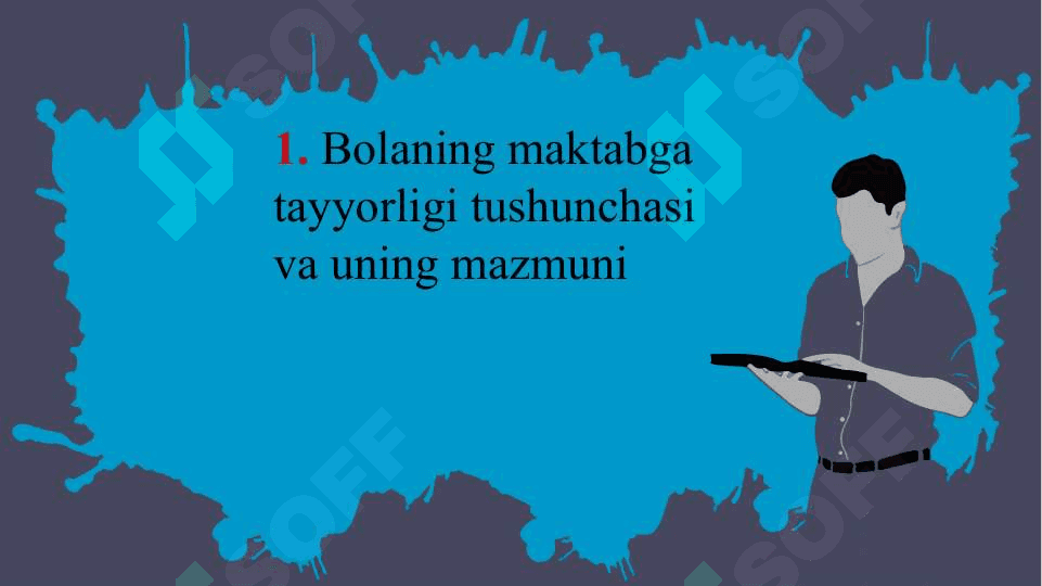 Bolaning maktab ta'limiga tayyorligi tushunchasi 7