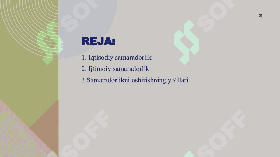 Sanoatda ishlab  chiqarishning iqtisodiy va ijtimoiy samaradorligi 2