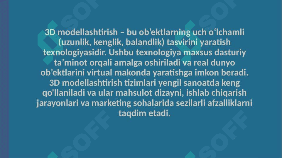 Sifat koʻrsatgichlarini aniqlashdagi ketma-ketlik 4