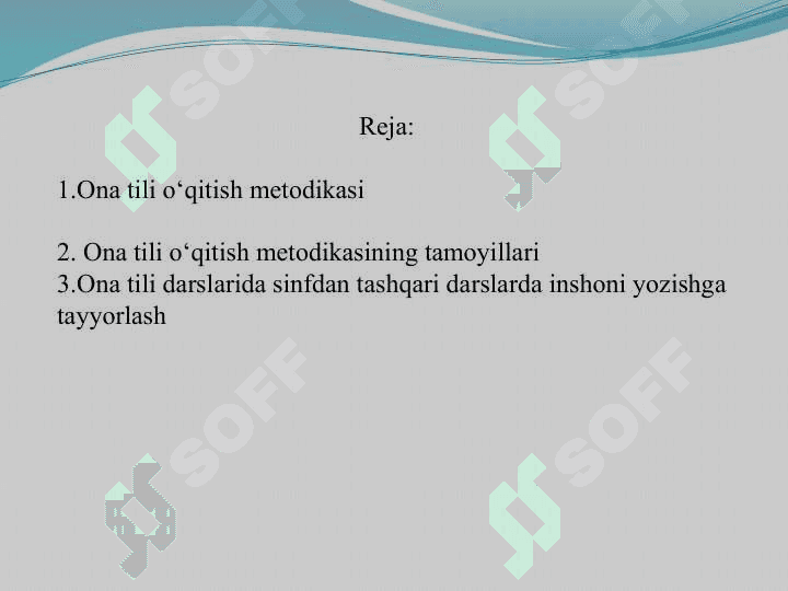 Boshlang‘ich sinflarda ona tili fanidan sinfdan  tashqari ishlar tashkil etish metodikasi 2