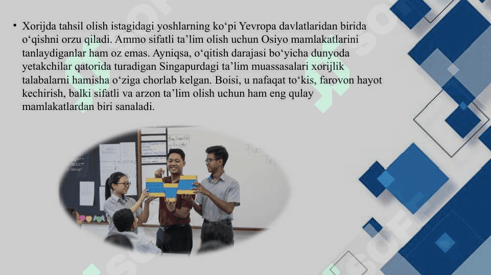 Singapur ta’lim tizimi 3