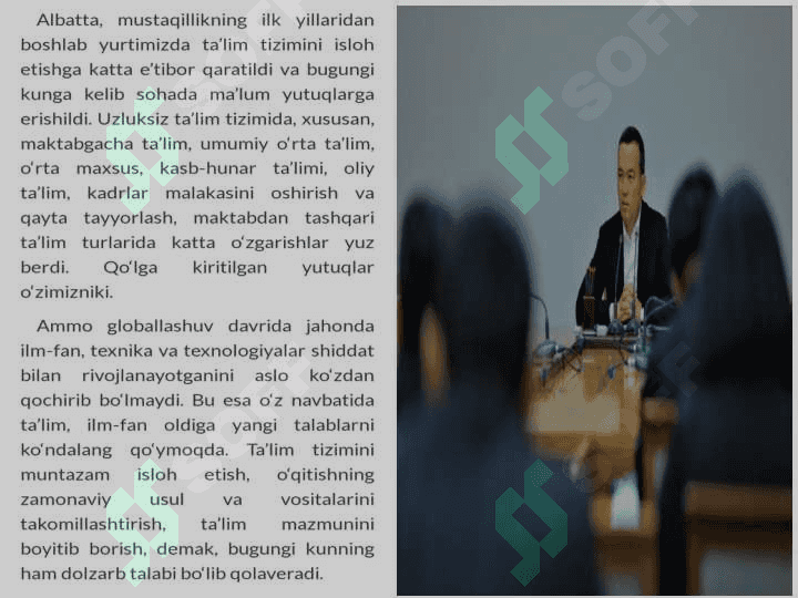 Ta'lim tizimi muammo va yechimlari 3