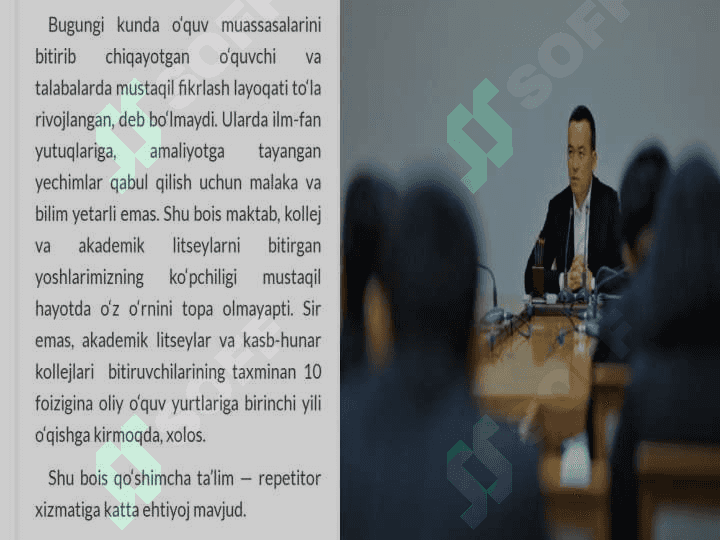 Ta'lim tizimi muammo va yechimlari 5