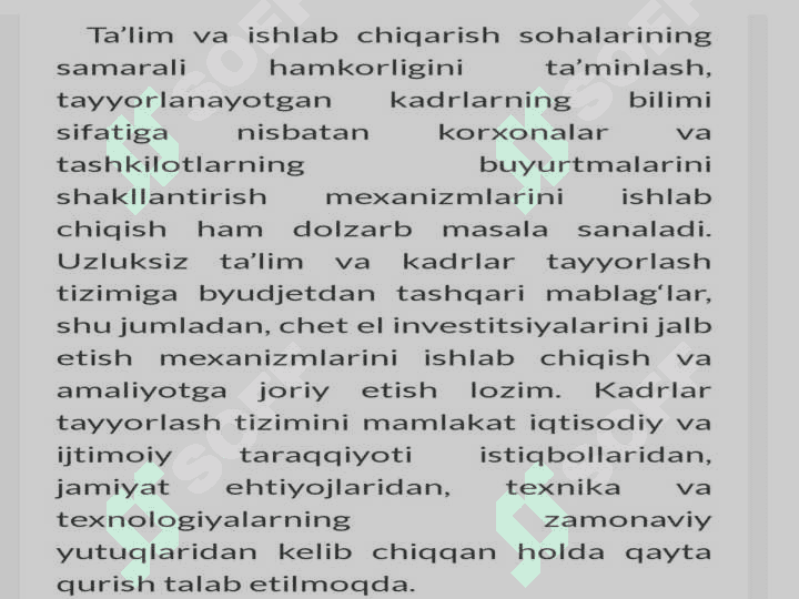 Ta'lim tizimi muammo va yechimlari 7