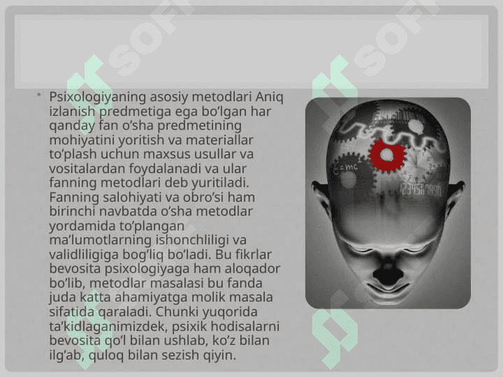 Psixologiya Fanining Zamonaviy Metodlari 3