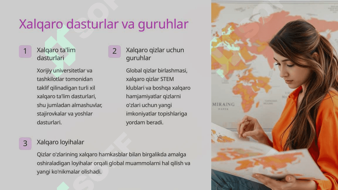 Qizlarga imkon: Xalqaro ta'lim yo'li 3