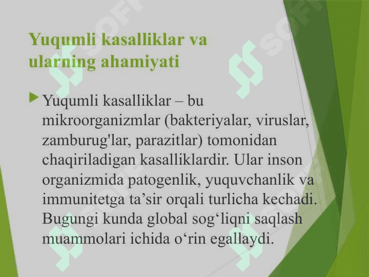 Yuqumli kasalliklar patogenezi 2