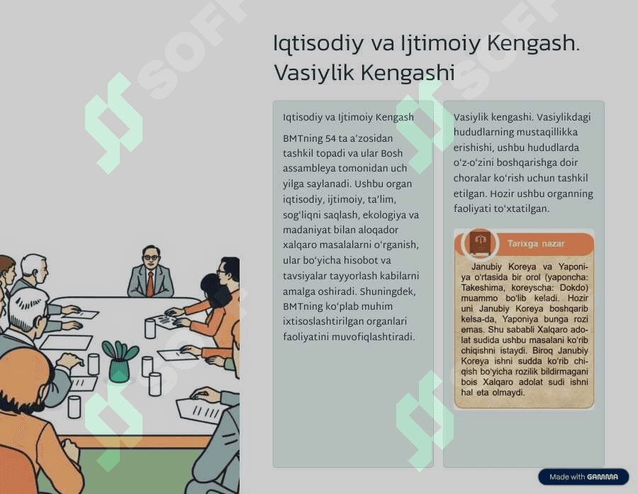 Birlashgan Millatlar Tashkiloti  va Uning Organlari 4