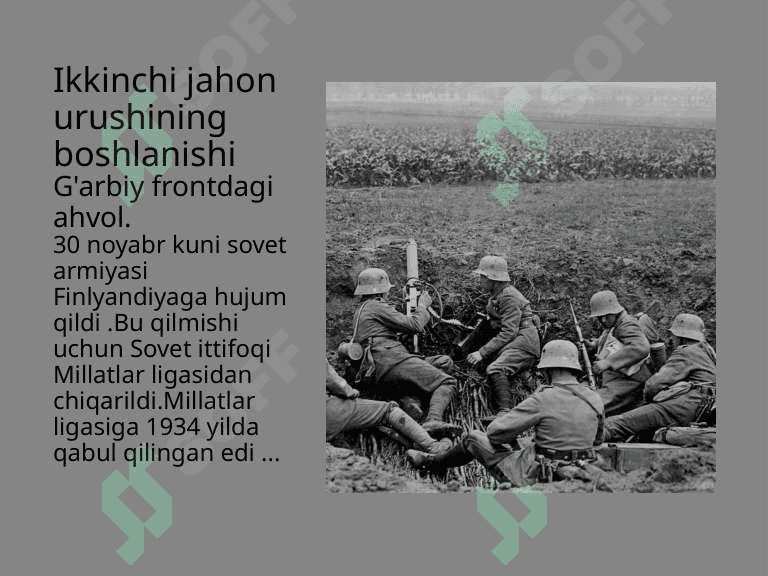 Sssr ikkinchi jahon urushi arafasida va urush yillarida 4