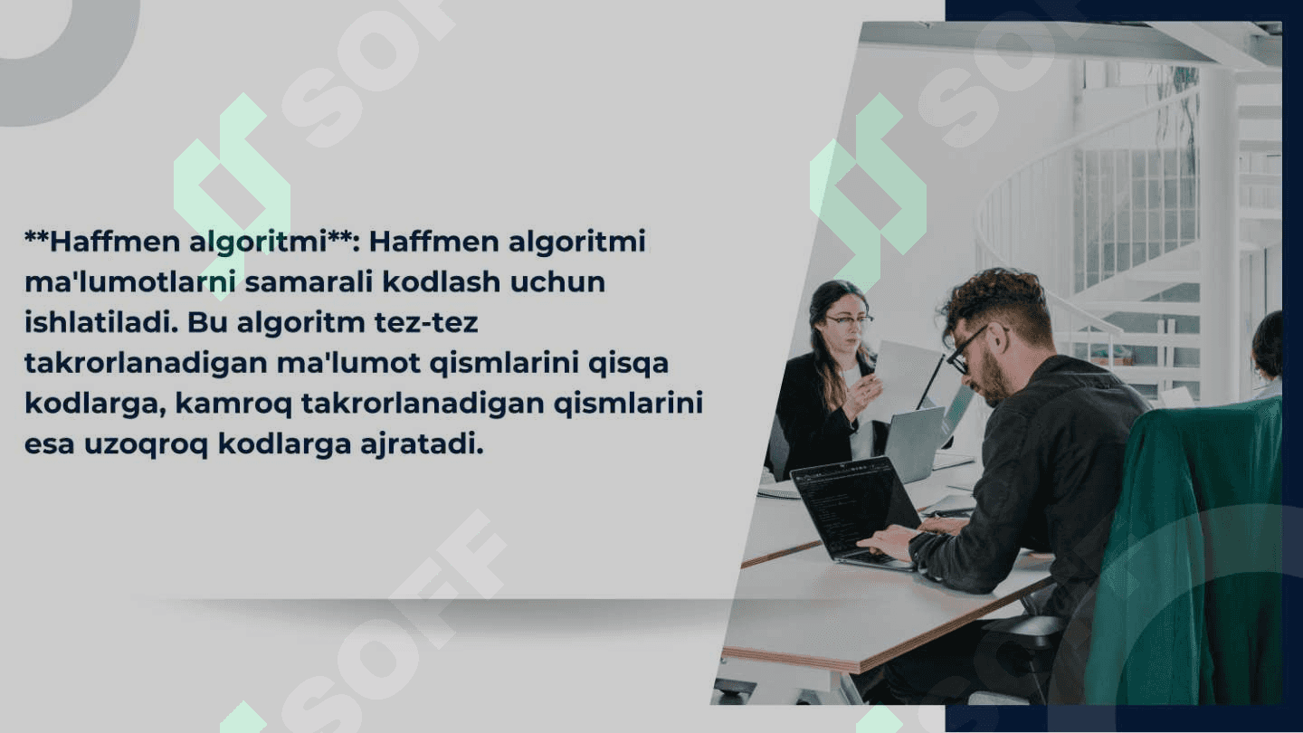 Axborotni kodlashtirishning samarali usullarini tadqiq qilish (shennona-fano va xaffmen algoritmlari) Diskret kanallar holatini gilbert modeli asosida modellashtirish Xemming kodini kodlash va dekodlash jarayonini modellashtirish va natijalarini tahlil qilish 5