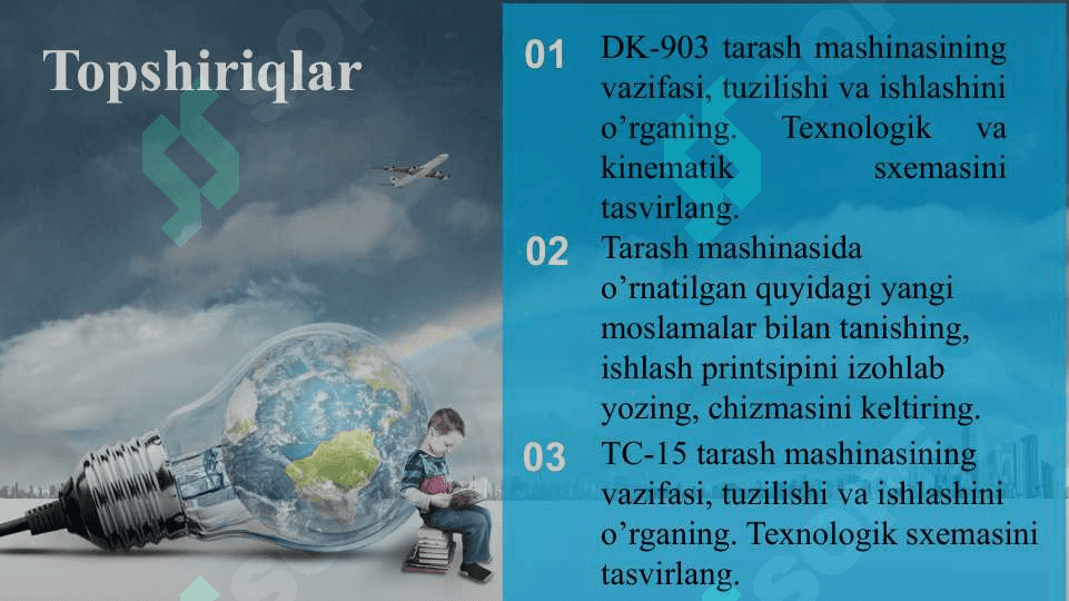 Tarash mashinasi. Shlyapkapi tarash mashinasining vazifasi, tuzilishi va ishlashi. 2