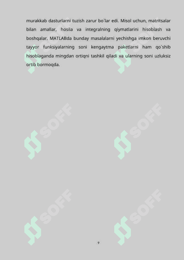 MATLABDA FUNKSIYA GRAFIGINI CHIZISH 8