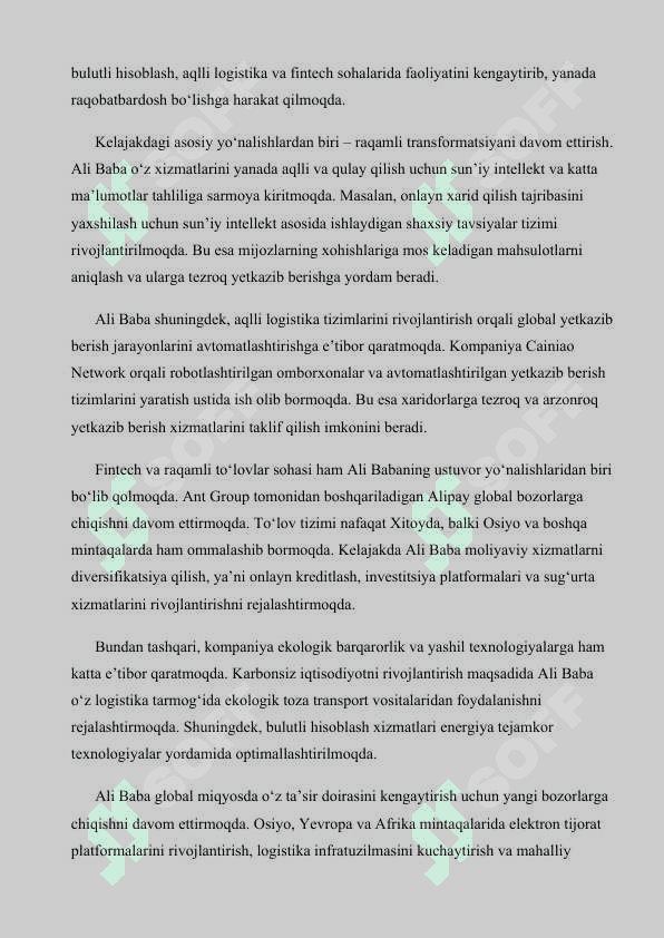 Ali Baba raqamli iqtisodiyotida global elektron tijorat lideri sifatida.docxAli Baba raqamli iqtisodiyotida global elektron tijorat lideri sifatida.docx 5