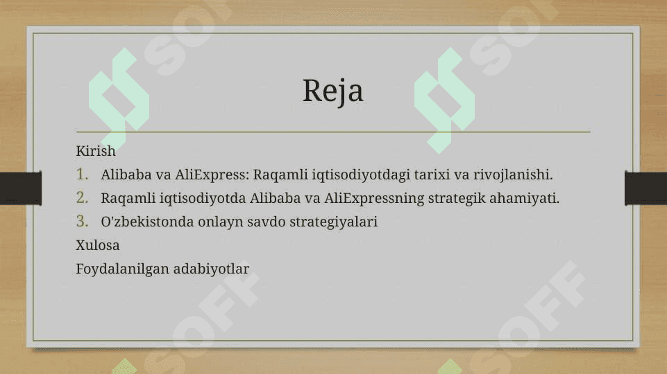Ali bobo Ali bobo raqamli iqtisodiyotida global elektron tijorat lideri sifatida.pptxiqtisodiyotida global elektron tijorat lideri sifatida.pptx 2