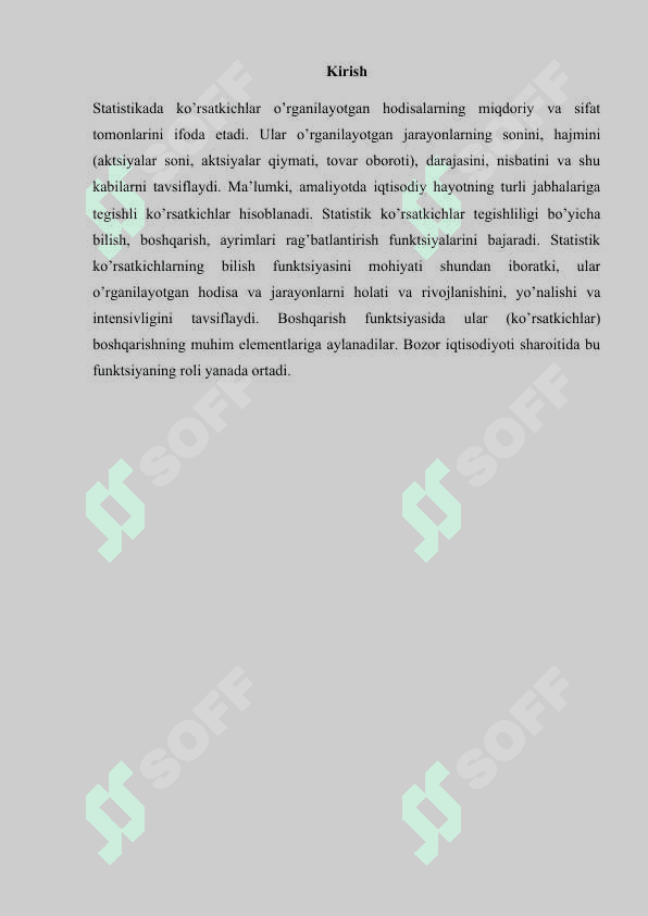 KRIDIT KO'RSATKICHLARINING STATISTIK TAHLILI 2