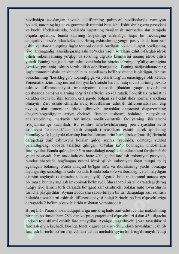 Adabiy ta'lim jarayonida eshitishida nuqsoni bo'lgan bolalar so'zlashuv nutqini rivojlantirish. 8