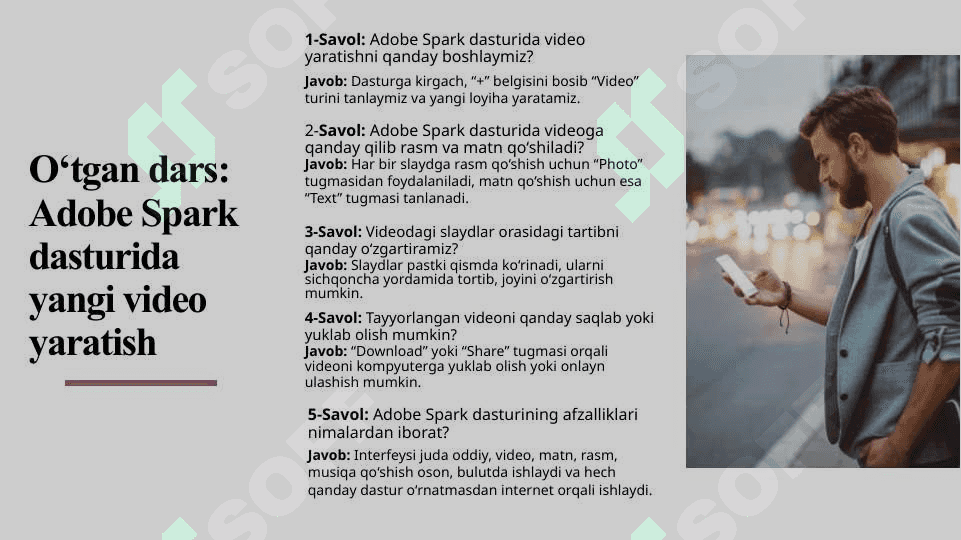 Animatsiya yoki videoga saundtrek yoki ovozli sharh qo'shish 2