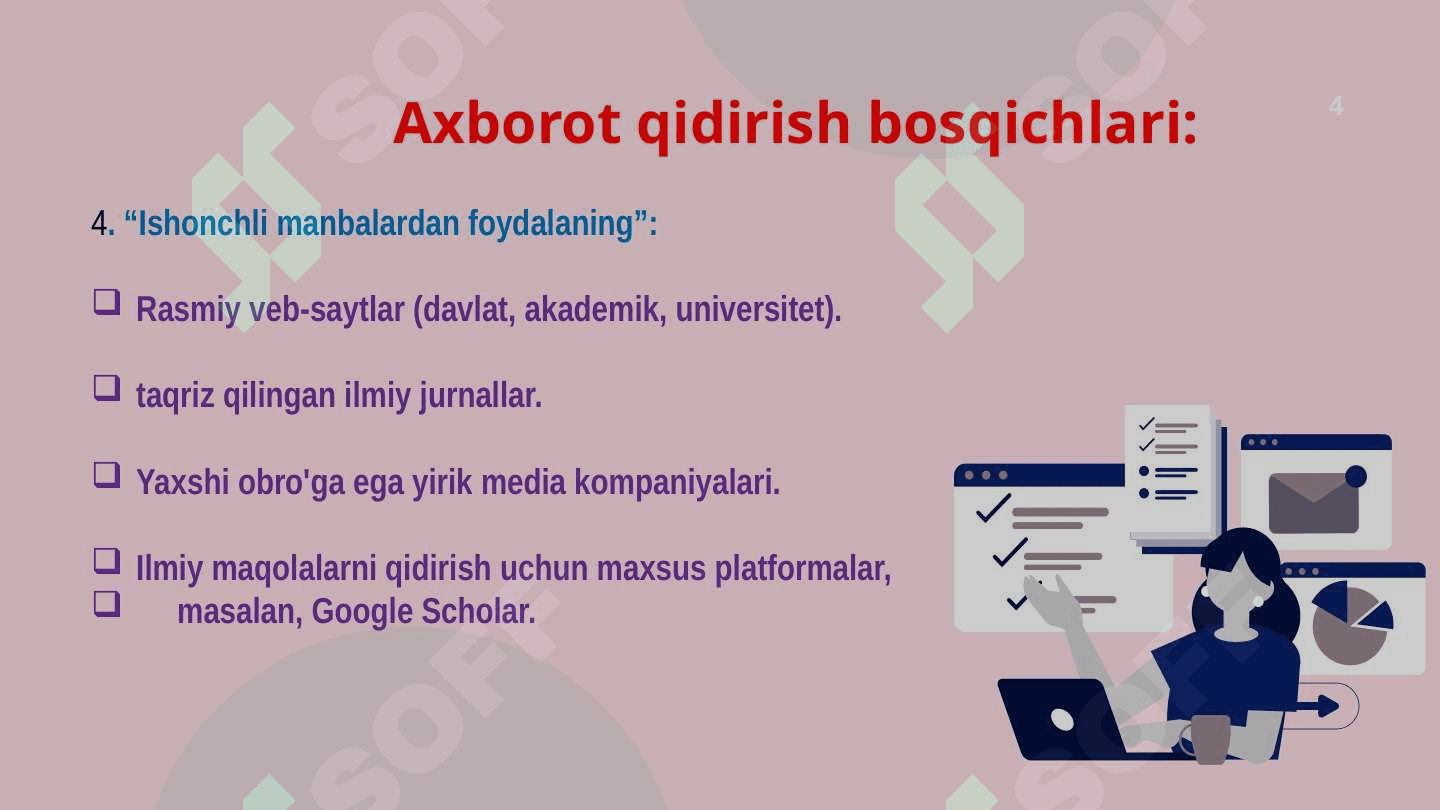 Raqamli savodxonlik. 4