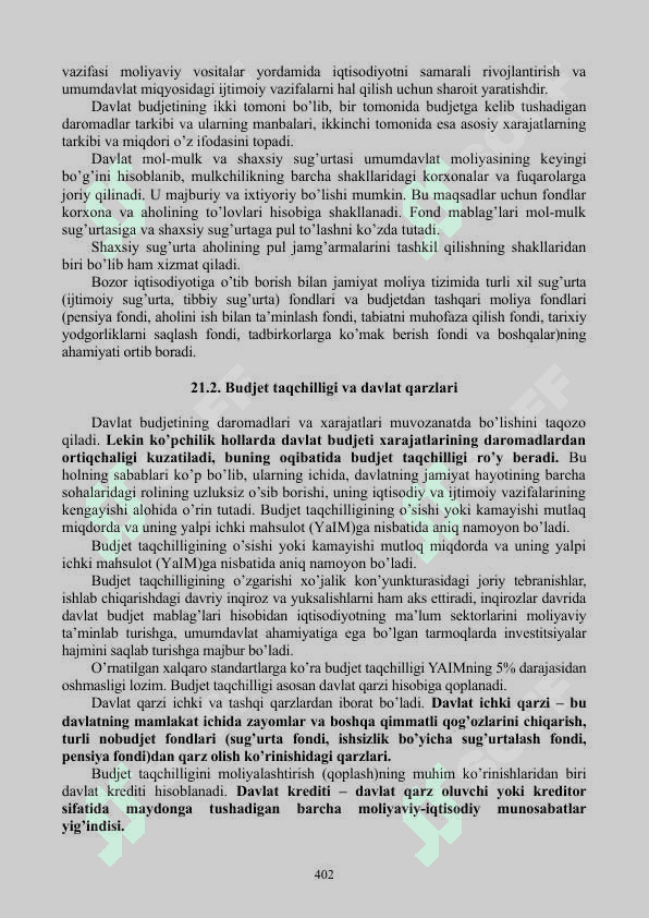 MOLIYA TIZIMI VA MOLIYAVIY SIYOSAT 3