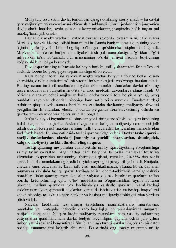 MOLIYA TIZIMI VA MOLIYAVIY SIYOSAT 4