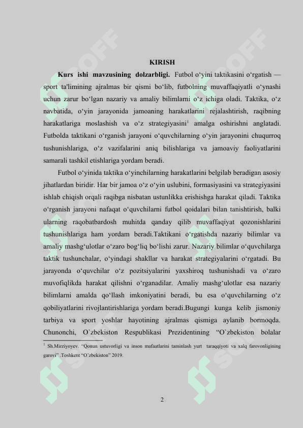 Futbolchilarni tarbiyalashni pedagogik asoslari 2