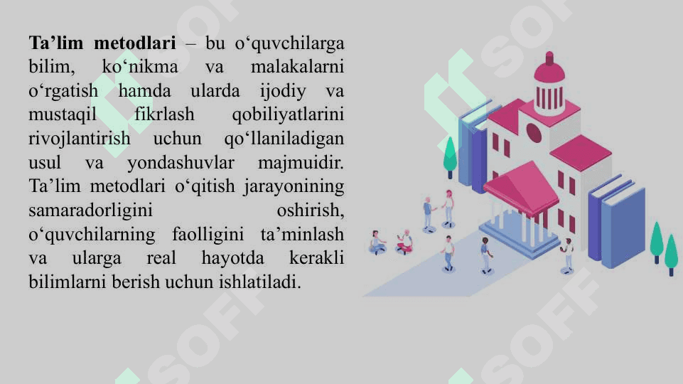 Ta’lim jarayonini samarali tashkil etish 8