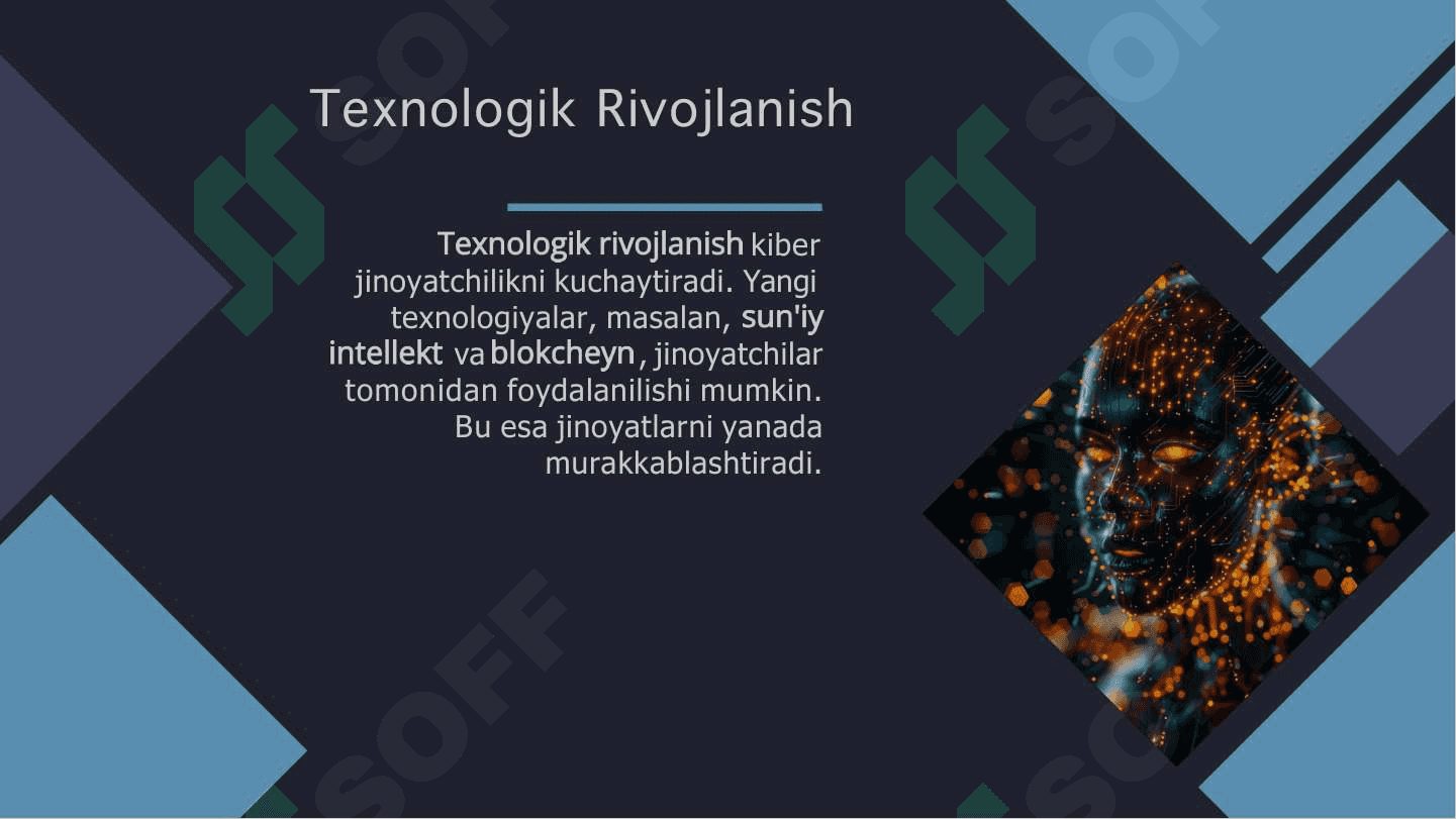 MAVZU:KIBERJINOYATCHILIK VA UNING KENG TARQALISH SABABLARI. 7