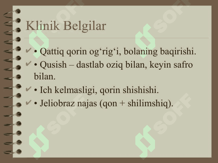 Bolalarda O‘tkir Ichak Tutilishi Sindromi 4